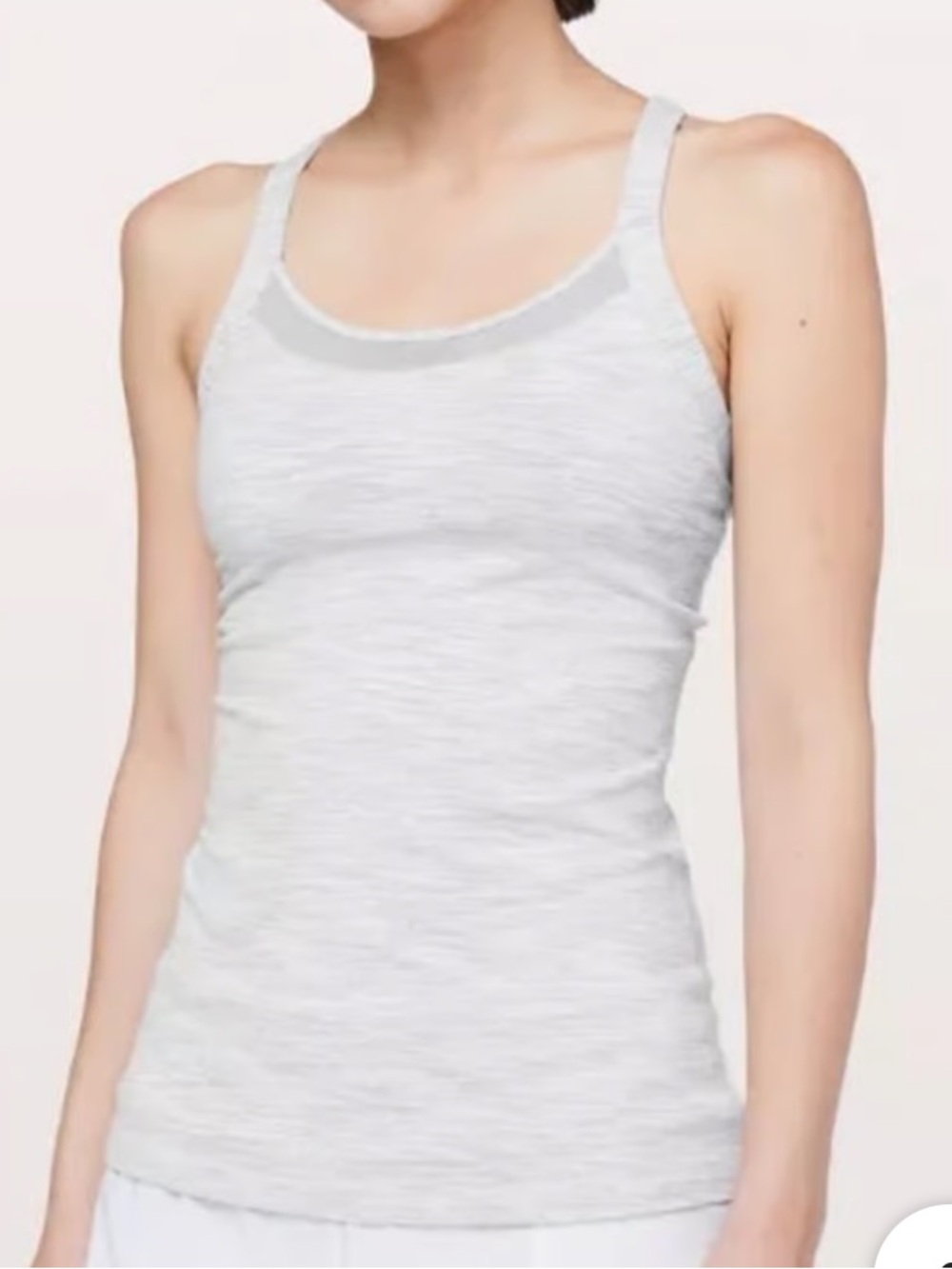 Lululemon Women’s Heather Gray rally your heart tank